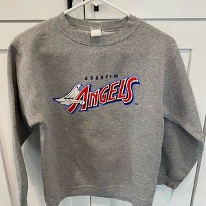 90’s Vintage Anaheim Angels Baseball MLB Crewneck